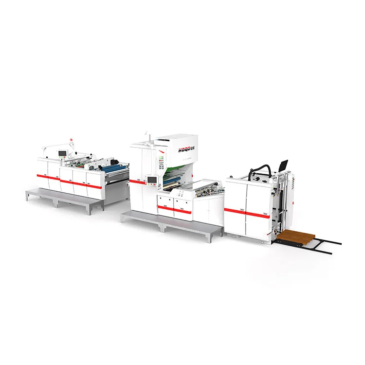 Автоматический ламинатор для удаления порошка с цепным ножом